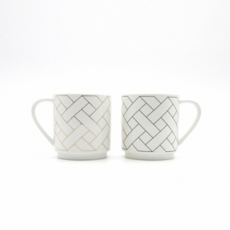 에코키친 크로스 패턴 머그 KA0312 #2