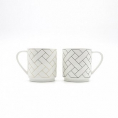 에코키친 크로스 패턴 머그 KA0312