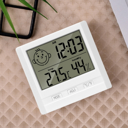 EL 사각 표정 이모티콘 온습도계 CBH326 #2