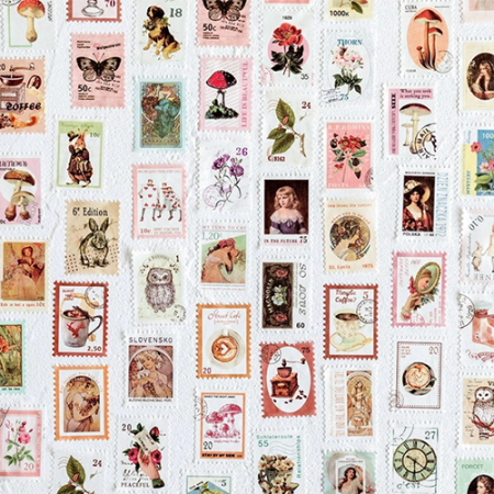 우표형 마스킹테이프 스티커 #5