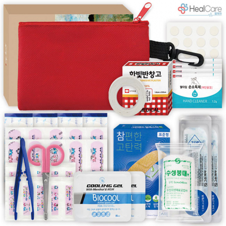 레드 파우치 구급함 32호 (38P) #2