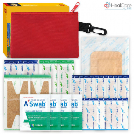 레드 파우치 구급함 5호 (18P) #2