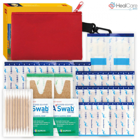 레드 파우치 구급함 6호 (24P) #2