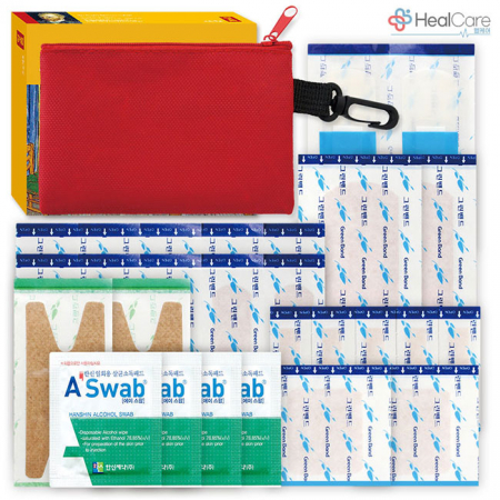 레드 파우치 구급함 8호 (27P) #2