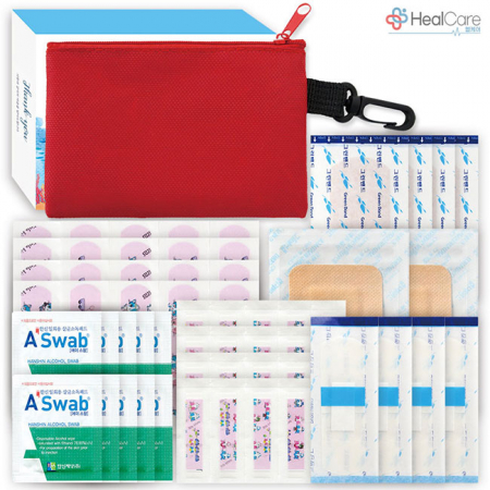 레드 파우치 구급함 17호 (60P) #2