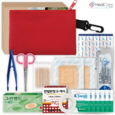 레드 파우치 구급함 23호 (16P)