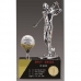 작은이미지: 은색 금속 크리스탈 골프 트로피 #2