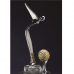 작은이미지: 은색 금속 골프모션 크리스탈 트로피 #3