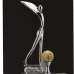 작은이미지: 금속 크리스탈 골프트로피 39 #3