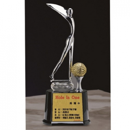 금속 크리스탈 골프트로피 39 #2