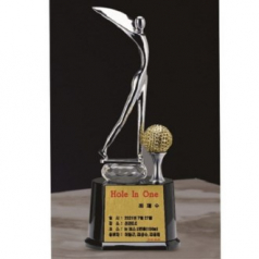 금속 크리스탈 골프트로피 39