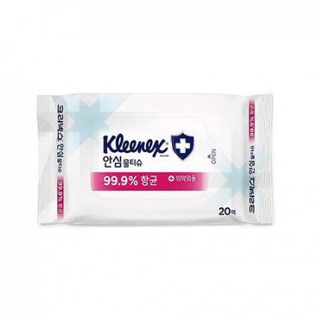 다올 크리넥스 안심 물티슈 20매 #2