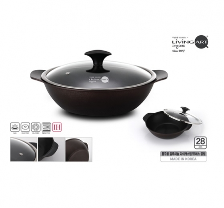 리빙아트 인덕션 전골웍팬 28cm #2
