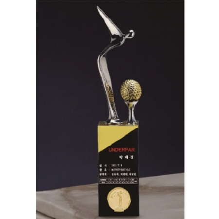 금속 크리스탈 골프트로피 40 #6
