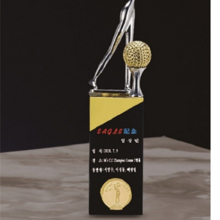 금속 크리스탈 골프트로피 41 #4