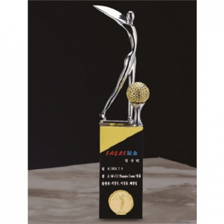 금속 크리스탈 골프트로피 41 #6