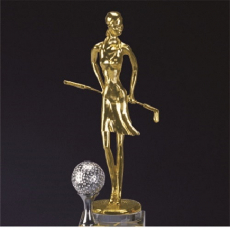 금속 크리스탈 여성 골프트로피 42 #3