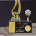 작은이미지: 금속 크리스탈 골프트로피 44 #4