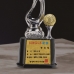 작은이미지: 금속 크리스탈 골프트로피 45 #4