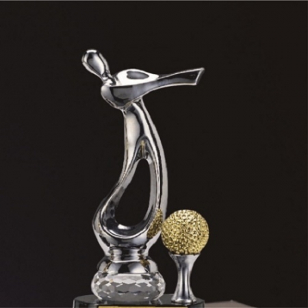 금속 크리스탈 골프트로피 45 #3