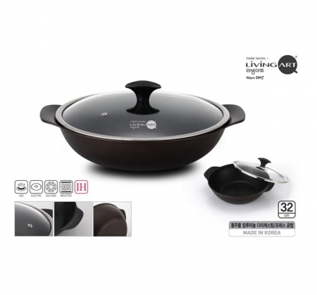 리빙아트 인덕션 전골웍팬 32cm #2