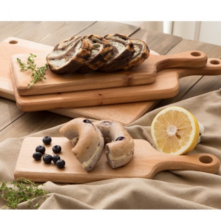 마호가니 플레이팅 도마 핸들형 L #2