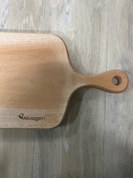 마호가니 플레이팅 도마 핸들형 L #4