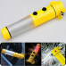 작은이미지: 옐로우 경광등 손전등 망치 안전벨트 비상용 #2