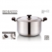 작은이미지: 리빙아트 포시드 플러스 인덕션 스텐 곰솥 냄비 28cm #2