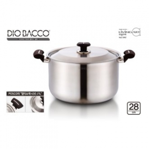 리빙아트 포시드 플러스 인덕션 스텐 곰솥 냄비 28cm