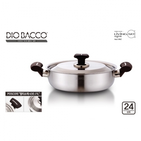 리빙아트 포시드 플러스 인덕션 스텐 전골냄비 24cm #2