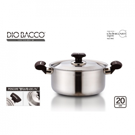 리빙아트 포시드 플러스 인덕션 스텐 양수냄비 20cm #2