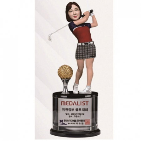 3D 피규어 골프트로피 10 #2