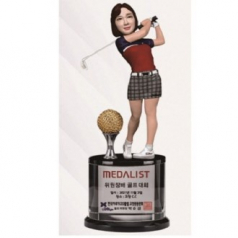 3D 피규어 골프트로피 10