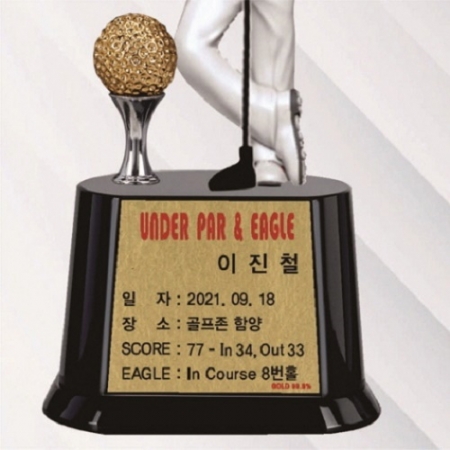 3D 피규어 골프트로피 16 #4