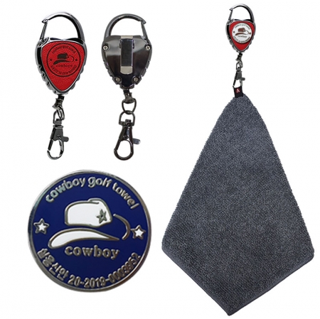 알바트로스 CB 볼마크 골프타올, 스포츠타올 세트 2 베이직 #3