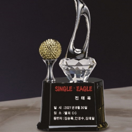 금속 크리스탈 골프트로피 52 #4