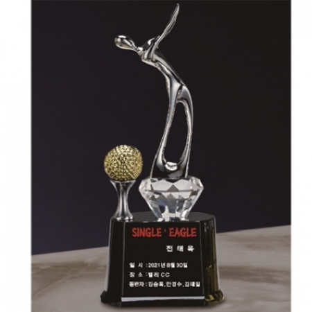 금속 크리스탈 골프트로피 52 #2