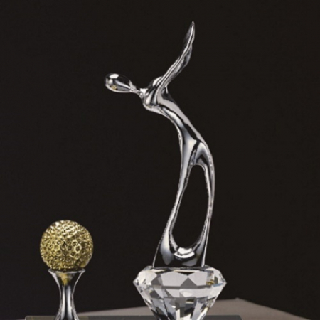 금속 크리스탈 골프트로피 53 #3