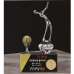 작은이미지: 금속 크리스탈 골프트로피 53 #2