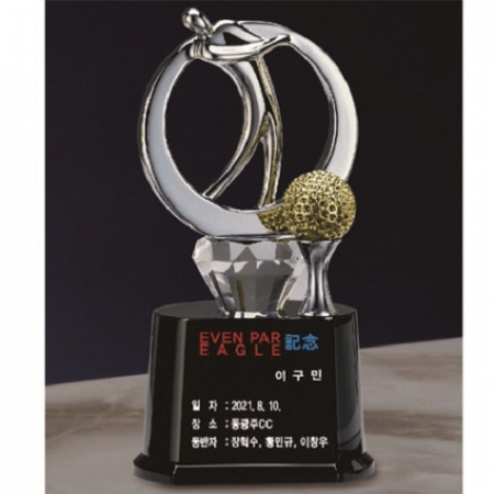 금속 크리스탈 골프트로피 55 #6