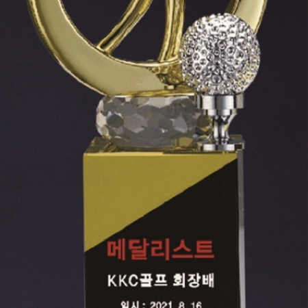 금속 크리스탈 골프트로피 54 #4