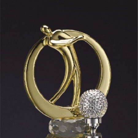 금속 크리스탈 골프트로피 54 #3