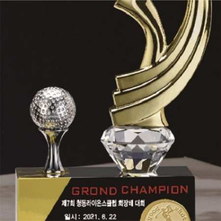 금속크리스탈 골드 골프트로피 59 #4