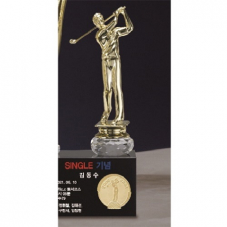 금속 크리스탈 골프트로피 1 #6