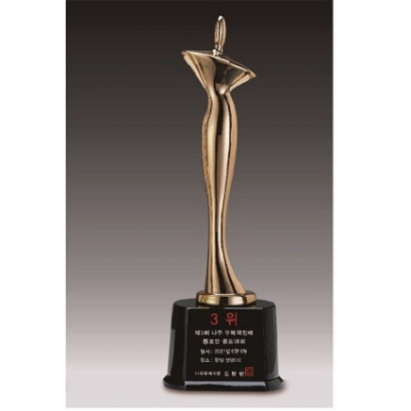 금속크리스탈 브론즈 휴먼 트로피 62 #2