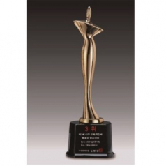 금속크리스탈 브론즈 휴먼 트로피 62