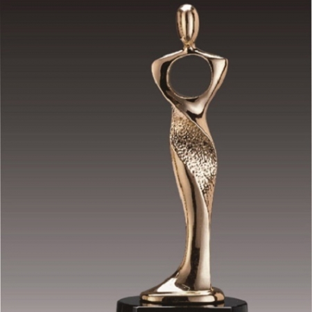 금속크리스탈 브론즈 휴먼 트로피 65 #3