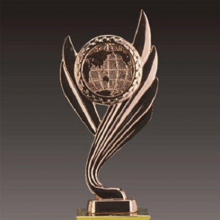 금속크리스탈 브론즈 세계지도 골프트로피 68 #3