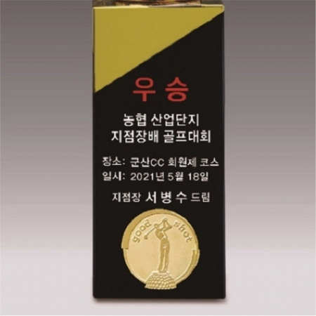 금속크리스탈 브론즈 별 골프트로피 72 #4